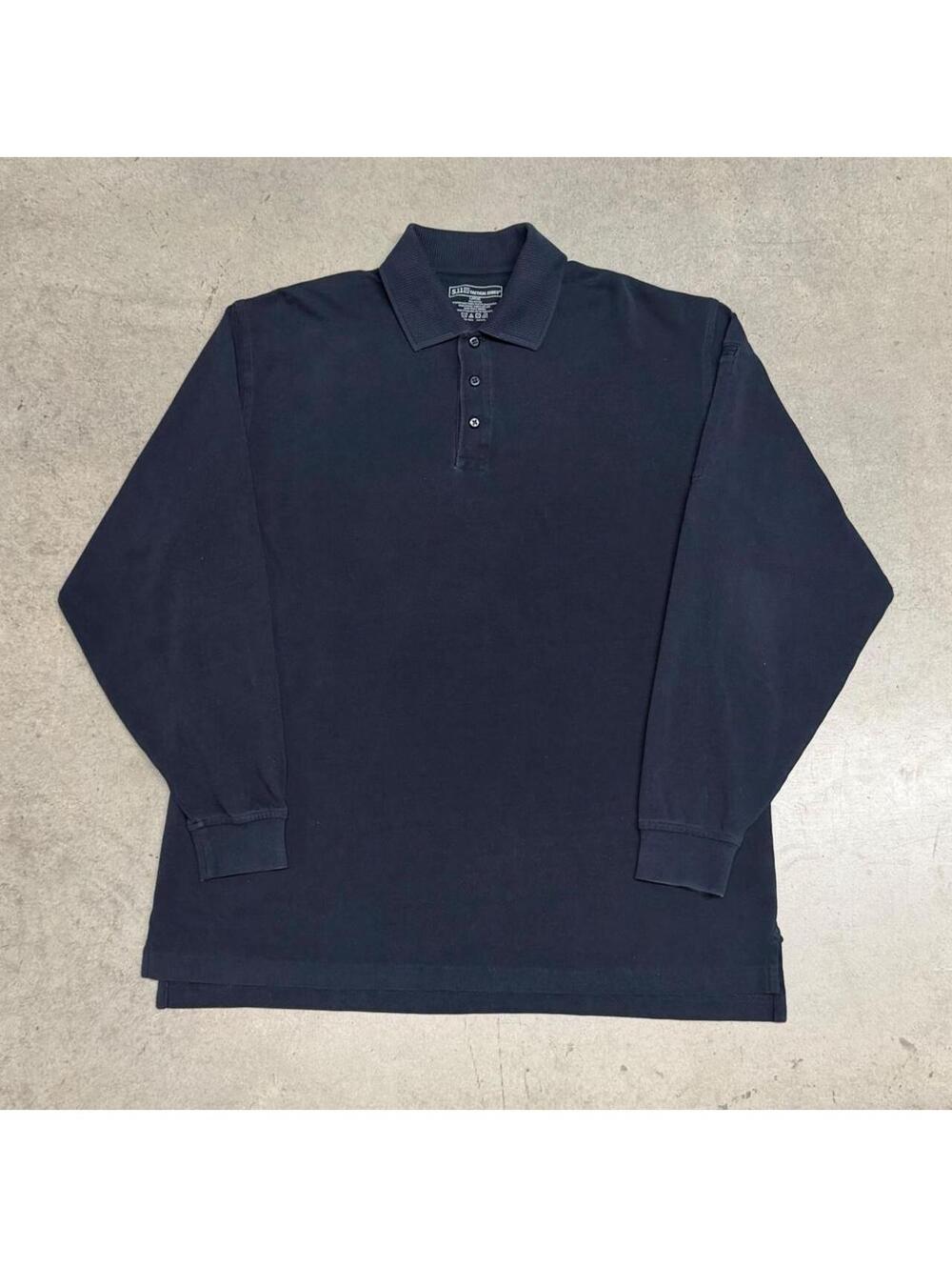 5.11 Tactical Long Sleeve Polo Shirt Cotton Uniform Workwear